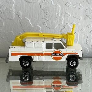 Vintage 1983 HOT WHEELS Workhorses Phone Truck‎ 80s Chevy Utility Truck